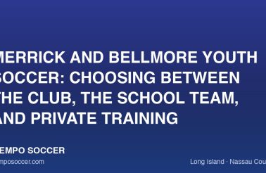 Merrick and Bellmore Youth Soccer: Choosing Between the Club, the School Team, and Private Training