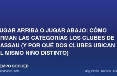 Jugar arriba o jugar abajo: cómo arman las categorías los clubes de Nassau (y por qué dos clubes ubican al mismo niño distinto)